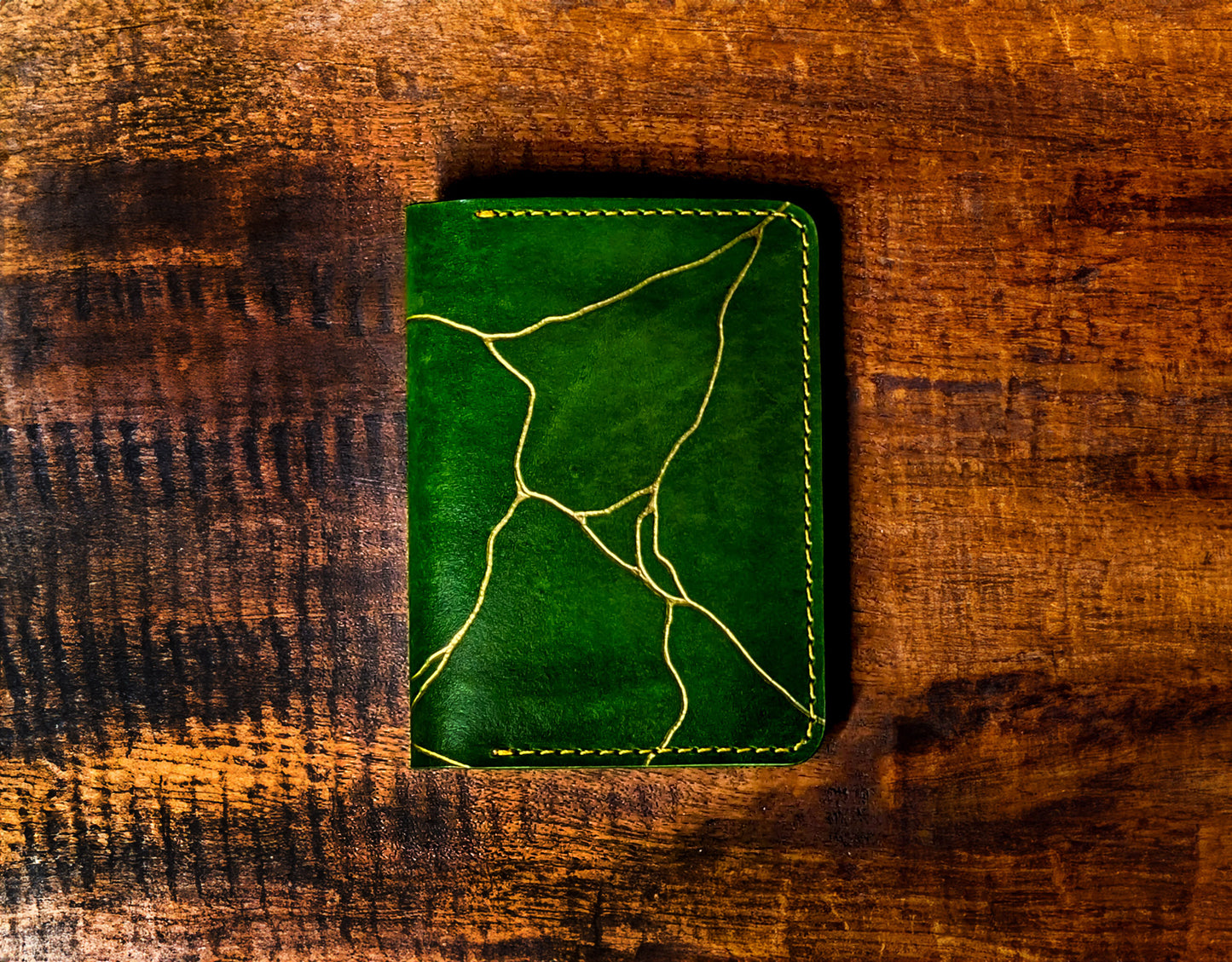 Kintsugi "Boreal" - Passport Wallet