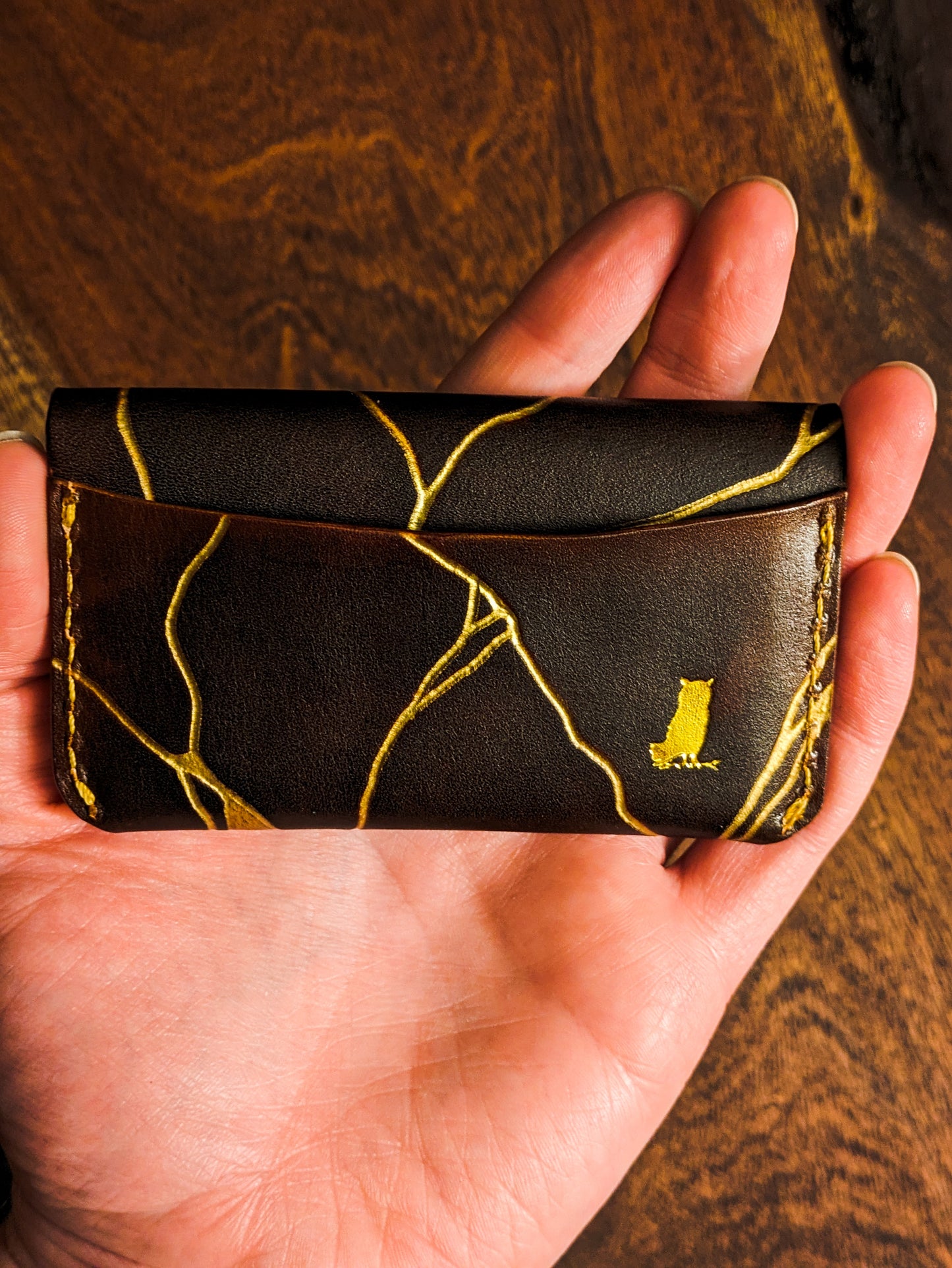 Kintsugi "Burrow" - Snap Card Wallet