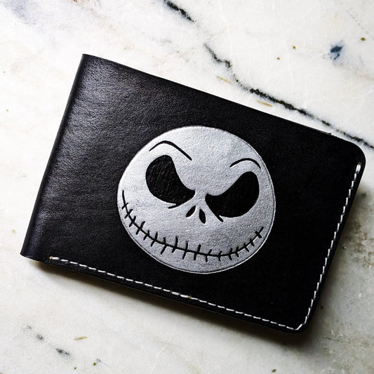 Nightmare Before Christmas Jack and Boogie "Snowy" - Classic Bifold Wallet