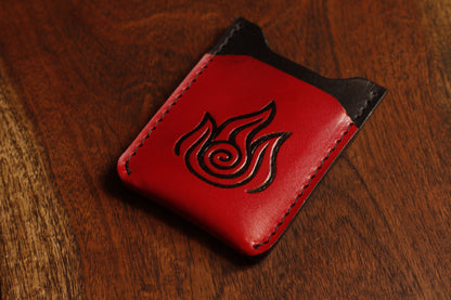 Avatar Fire Element "Pygmy" - Vertical Card Wallet