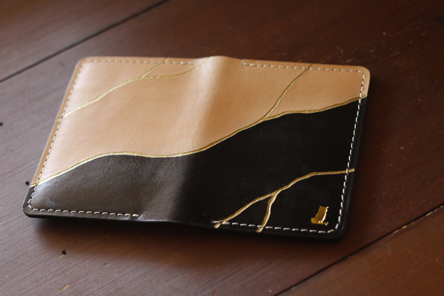 Kintsugi "Boreal" - Passport Wallet