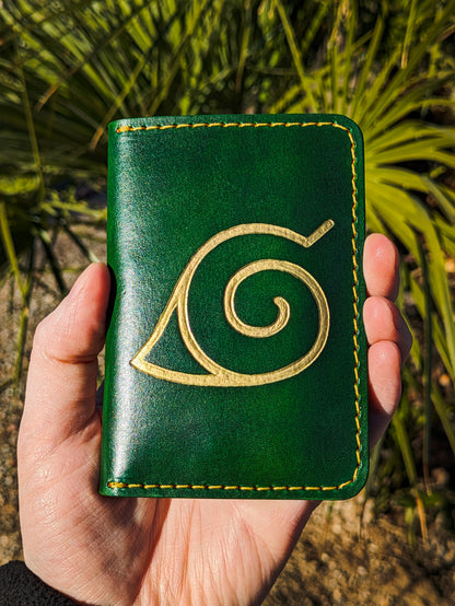 Naruto: Konoha "Screech" - Bifold Vertical Wallet