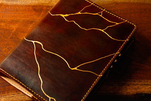 Kintsugi Notebook Cover - Ready to Ship