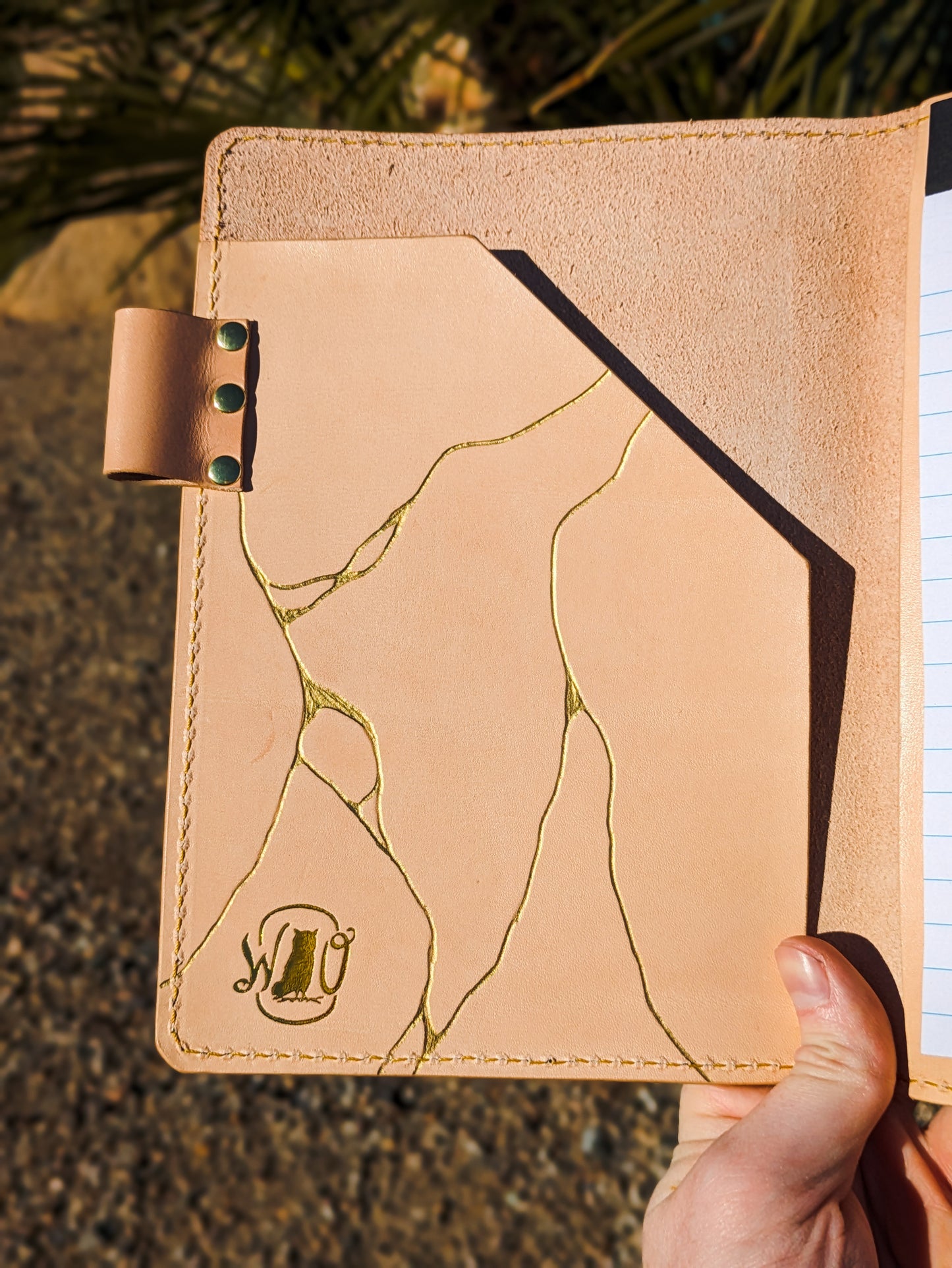 Kintsugi Scribe - Notepad Cover