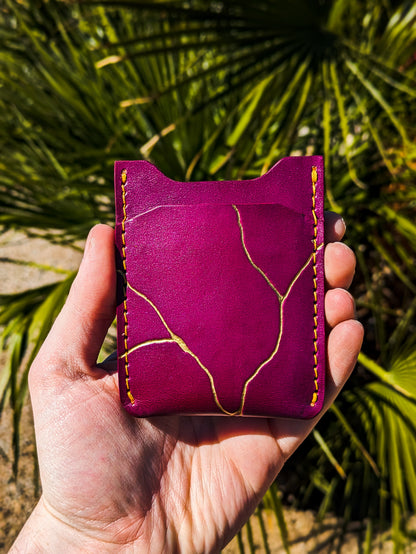 Kintsugi "Pygmy" - Vertical Card Wallet - Ready to Ship