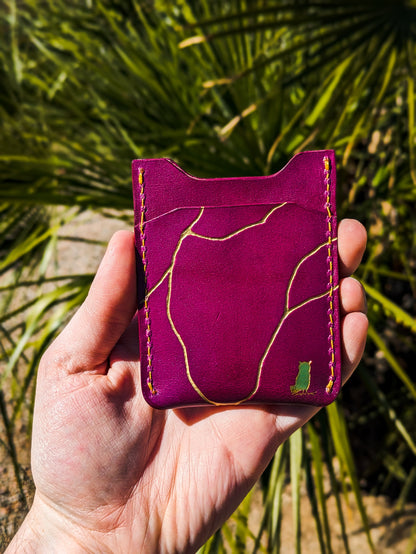 Kintsugi "Pygmy" - Vertical Card Wallet - Ready to Ship