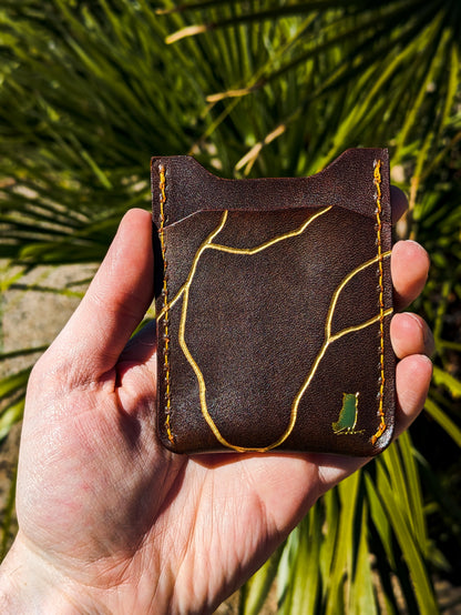 Kintsugi "Pygmy" - Vertical Card Wallet - Ready to Ship