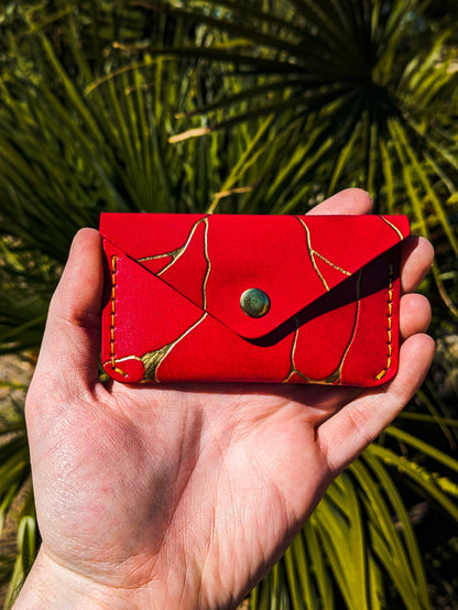 Kintsugi "Burrow" - Snap Card Wallet - Ready to Ship