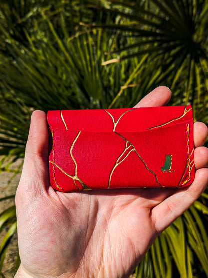 Kintsugi "Burrow" - Snap Card Wallet - Ready to Ship