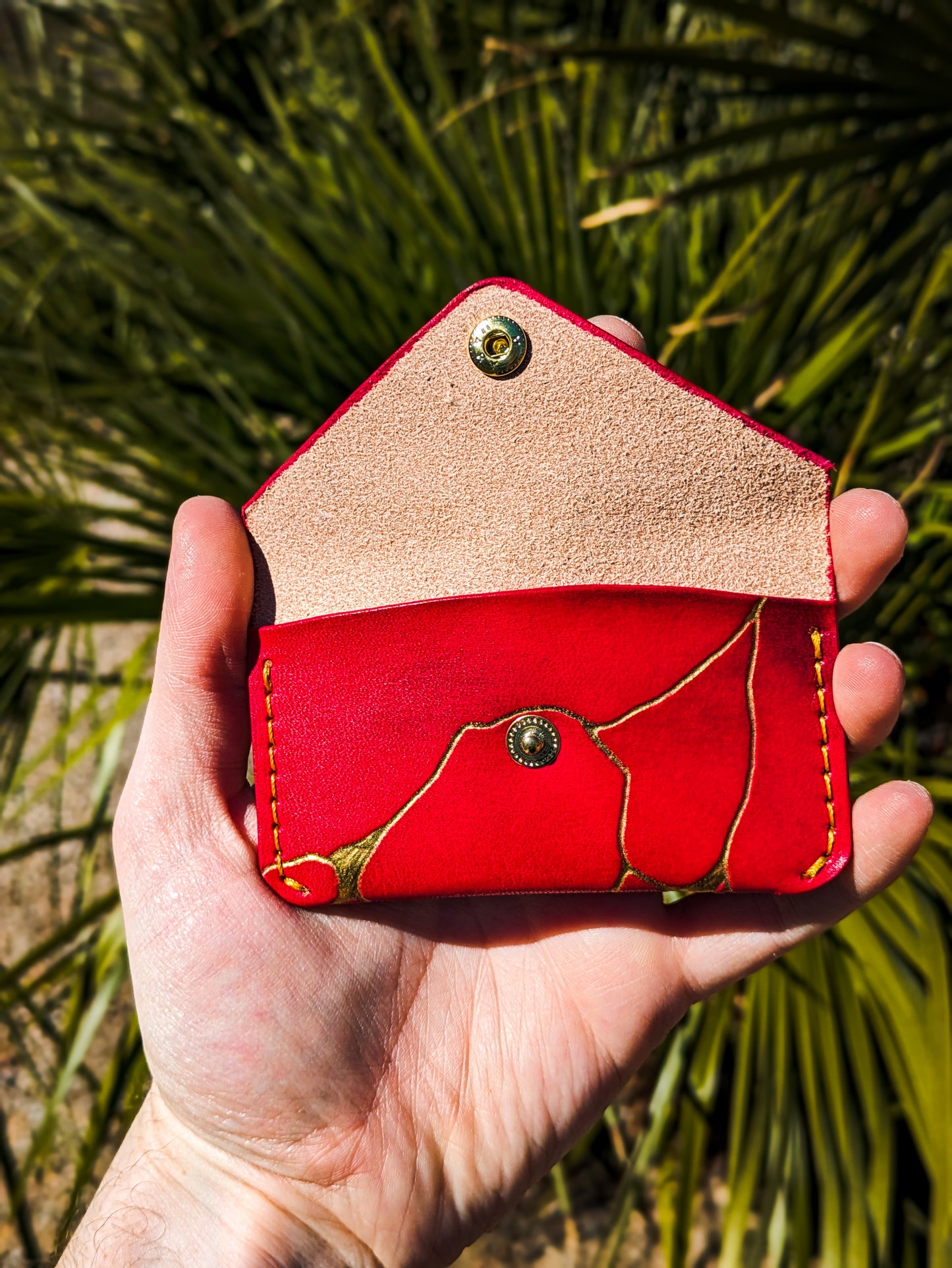 Kintsugi "Burrow" - Snap Card Wallet - Ready to Ship