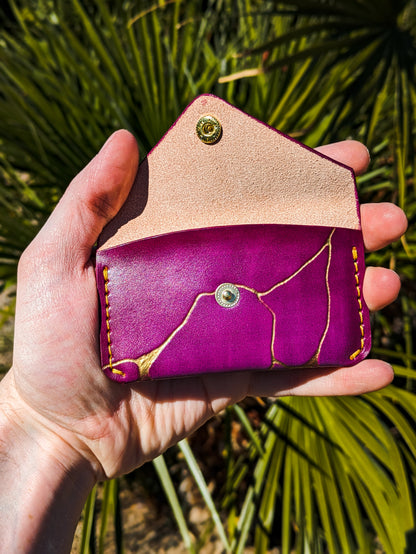 Kintsugi "Burrow" - Snap Card Wallet - Ready to Ship