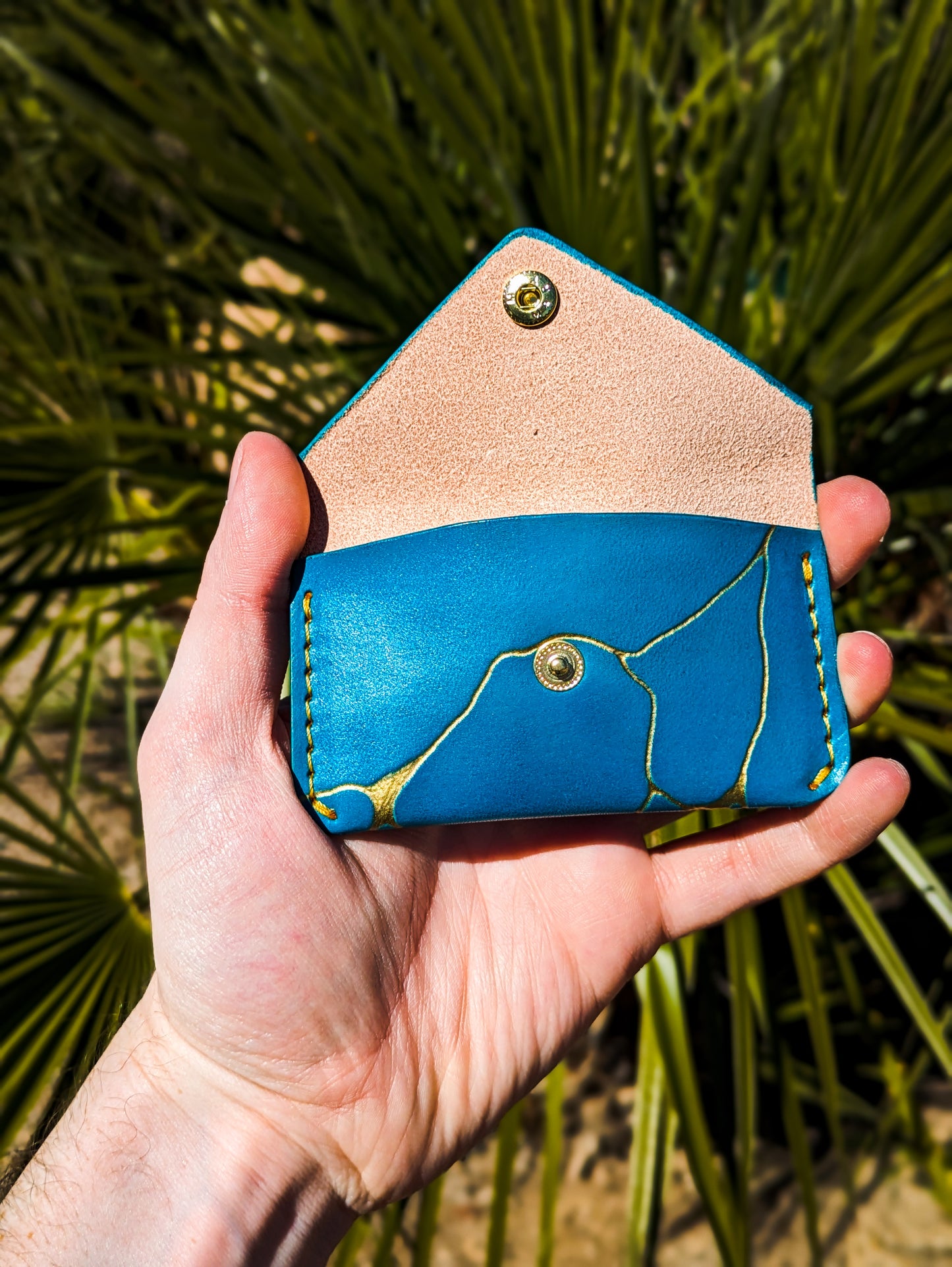 Kintsugi "Burrow" - Snap Card Wallet