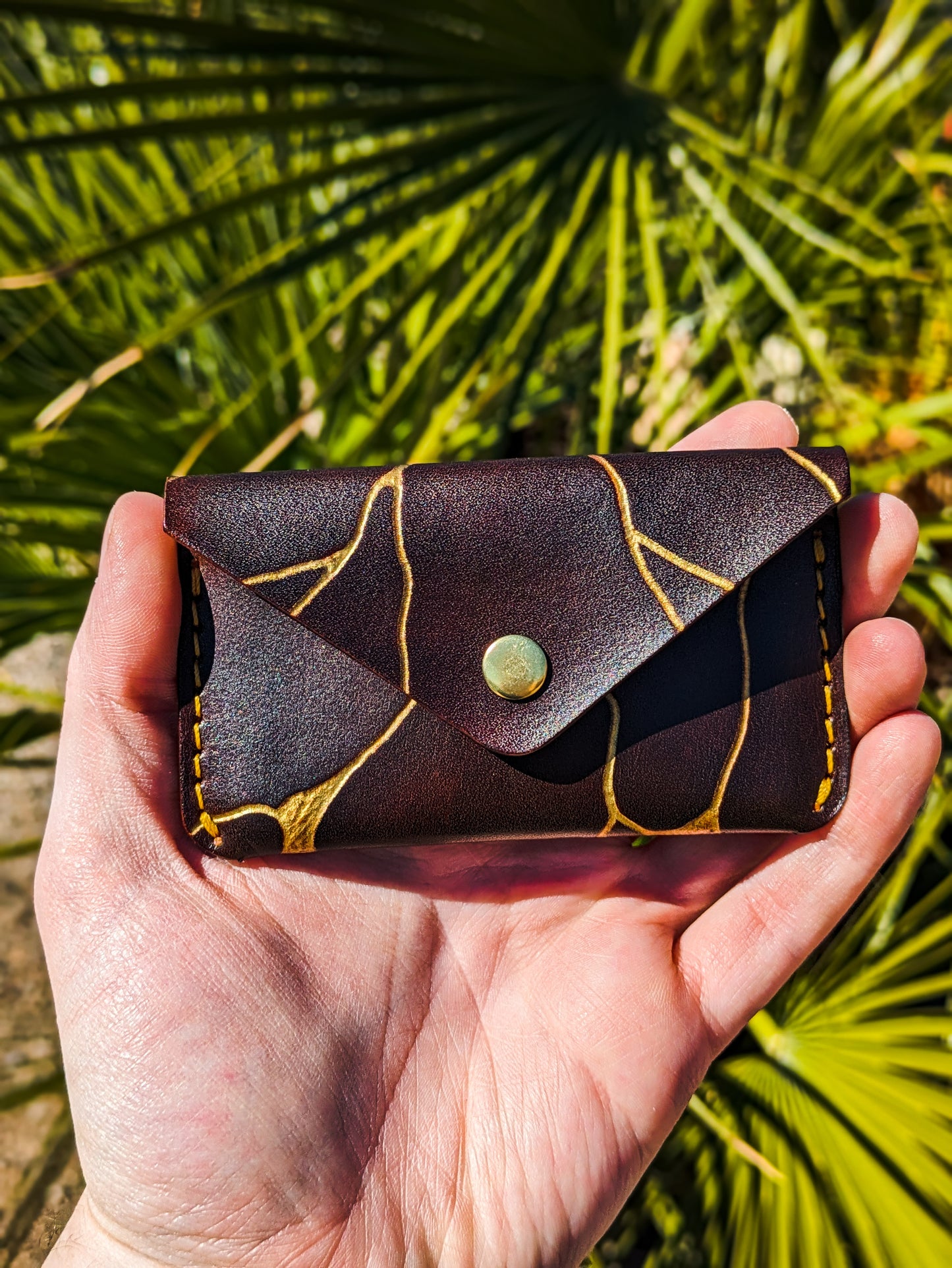 Kintsugi "Burrow" - Snap Card Wallet - Ready to Ship