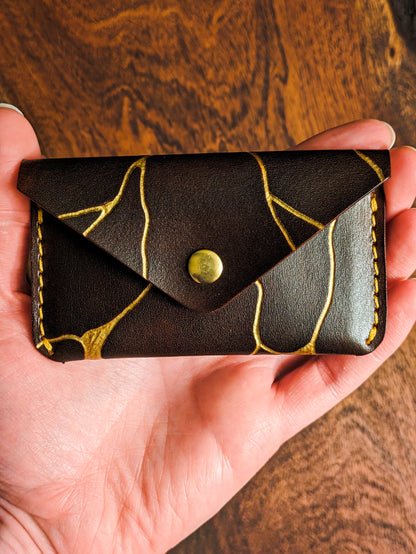 Kintsugi "Burrow" - Snap Card Wallet - Ready to Ship